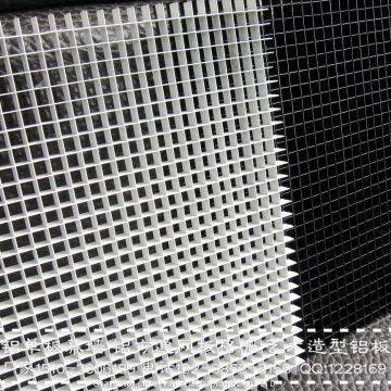 Metal Grille Ceiling, Wood Grain Aluminum Grille, Art Grid Window Grille, Guardrail Grid Plate. photo-5