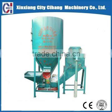 Hot selling complete poultry feed production line with feed crusher and mixer