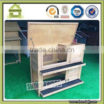 SDR020 Animal House Two-storey double-decker Wooden Rabbit Cages