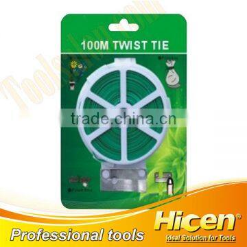 100m Garden Soft Twist Tie with Cutter