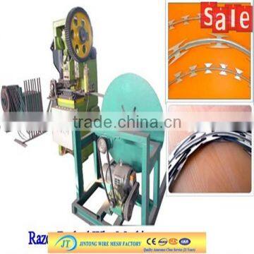 Razor Wire Making Machine / Razor Barbed Wire Machine / Concertina Razor Wire Machine photo-6