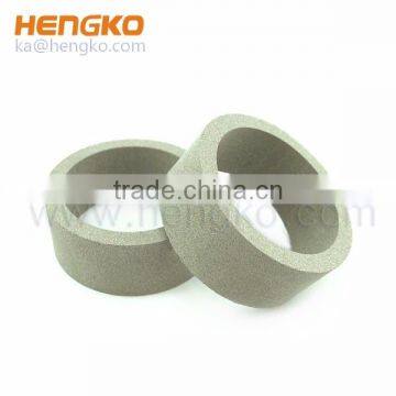 Filtration wicking porous metal stainless steel filter