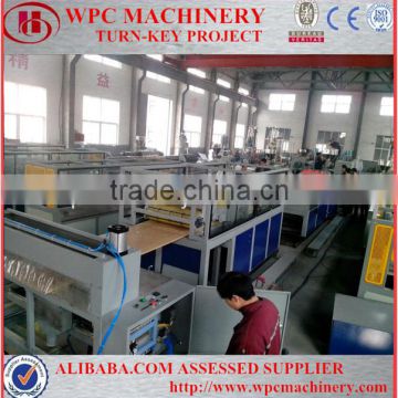 Wood plastic composite door board production line/ WPC extruder price