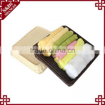 Cute Rattan Widely Use Storage Food Basket Bread Display Stand photo-2