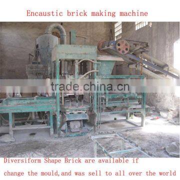 automatic cement color hollow block making machine