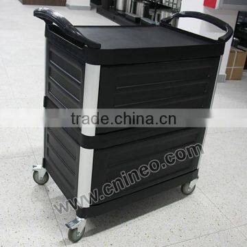 3 Tiers Plastic Commercial Restaurant And Hotel Multiduty Service Cart photo-2