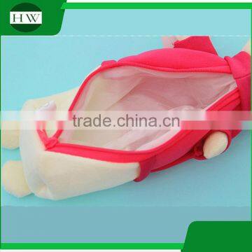 Wholesale Korean School Promotional Gift Customized Plush Pencil Case photo-5