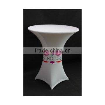 Various Colors Fitted Cocktail Spandex Table Cover photo-3