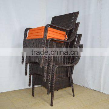 outdoor rattan resin chairs for waiting area