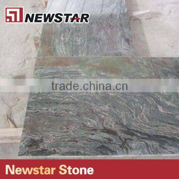 Prefabricated Kitchen Counter Tops Multicolor Green Granite Countertop photo-6