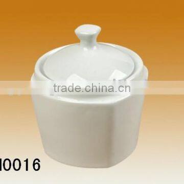 Factory Wholesale Custom Size Porcelain Kitchenware, Cruet Stand Set, Ceramic Sugar Pot photo-2