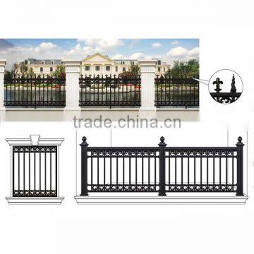 China Wholesale Artistic Design Aluminum Garden Fence for Villa