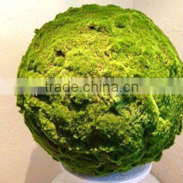 Artificial moss ball,green moss ball