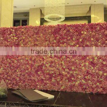 50cm x 50cm Decoration Artificial Plastic Silk Colorful Paper Flower Wedding Brick Wall Hanging E03 0101 photo-2