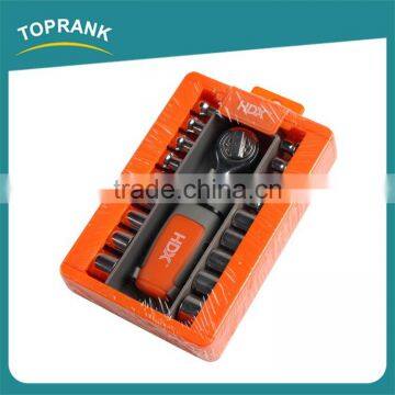 19pcs Driver Socket Set, Adjustable Ratchet Socket Wrench Set photo-2