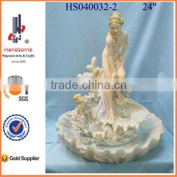 48" Big Resin Angel Religious Water Fountain Garden Water Fountain photo-5