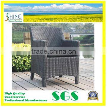 Modern PE rattan Chairs for Coffee Shop Outdoor furniture