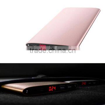 2017 New product exteral battery charger Ultra Slim power bank For iPhone