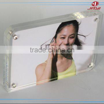 2017 Factory Wholesale Custom Acrylic Magnetic Photo Blocks DIY Acrylic Block photo-2