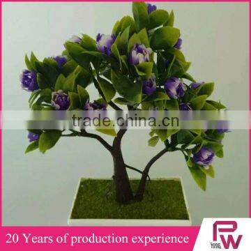 Home decoration plastic pot bonsai plant indoor plants supply