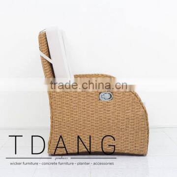 Mandalay Outdoor Patio Bench - Vietnam Wicker Furniture - ConversationFurniture photo-3