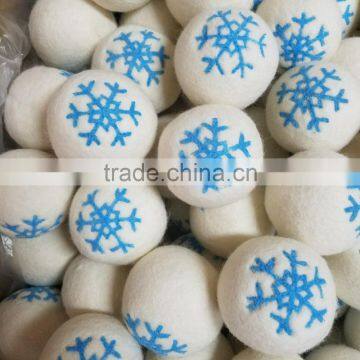 2017 Handmade Durable Pet Play Balls Eco Friendly 100% Wool Ball Pet Toy photo-3