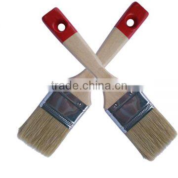Red Tip Varnished Wooden Handle 100% Bristle Roller Paint Brush photo-4