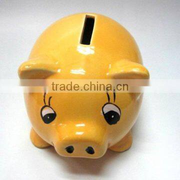 Bright-Color Ceramic Kids Money Safe Bank