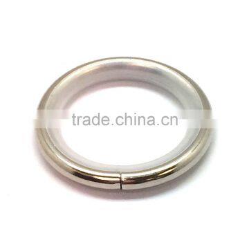 Round Curtain Rod Ring Low Noise Inside Diameter D25mm Brushed Nickel Plated photo-3