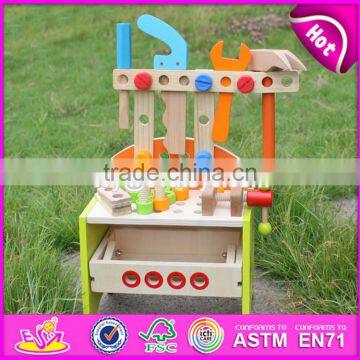 2016 Hottest Intelligence Children Wooden Toy Tool Set W03D030 photo-3