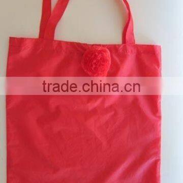 Rose Nylon Foldable Eco Storage Reusable Tote Housewife Shopping Bags photo-6