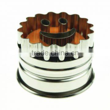 47074 Cake Pan Smile Shape Cookie Cutters Press Mold Biscuit Decorating Tools photo-5