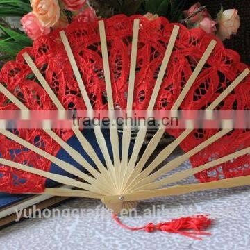 Chinese Bamboo Lace Fan photo-4