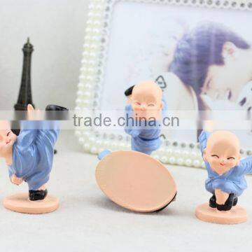Mini CUTE Fashional Resin Decoration ,Zakka Furnishing Articles Creative Shaolin Kung fu Boy Creative Resin Gifts photo-4