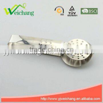 WCFT312 Premium Utility Whole Stainless Steel Tea Tong Food Tongs Classic Low Price photo-3