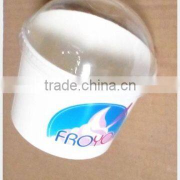 China Factory Custom Frozen Yogurt Paper Cups Of Disposable