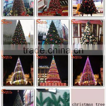 6meter Metal Frame Artificial Giant Christmas Tree Ornament Decoration Large Xmas Tree photo-2
