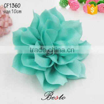 Boutique DIY baby toddler aqua hari flower for headband accessory