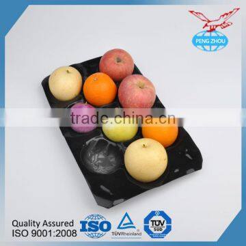 Laizhou Hot Sale 29*49cm Green Disposable PP Fruit Tray photo-3
