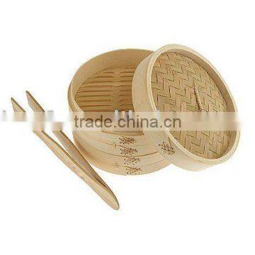 Bamboo Steamer Set