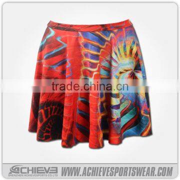 Fashion Design Summer Sublimation Woven Beach Short Beach Dresses