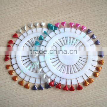 Wheel Packing 55mm Heart Shape Long Stick Hijab Pin