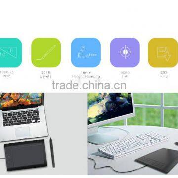 New Arrival!Huion 1060plus 10x6 Inches 2048 Levels 5080lpi Digital Drawing Tablet photo-4