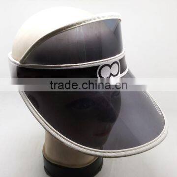 Hot Sale Custom PVC Sun Visor Cap Fashion Cheap Brim Vis Or Hats photo-4