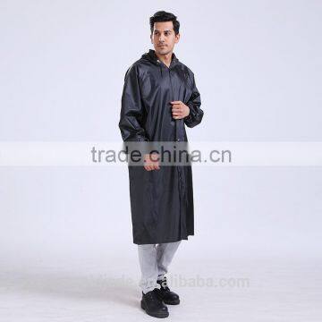 Long Raincoat Poncho Hooded Long Polyester Rain Coat One Piece Rain Coat Waterproof