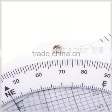 Kearing Brand,#KCRP- 5 White Slide Graphic Student Plotter/flight Computer Equipement for Pilot photo-5