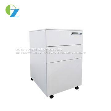 Popular design combination lock mobile pedestal with suspension file