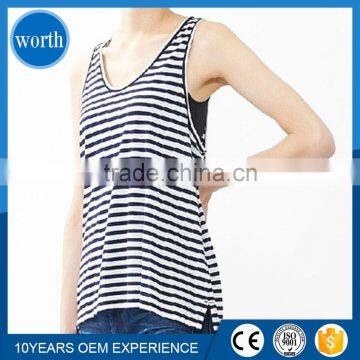 Attractive New Model Yarn Dyed Sexy Women Fancy Ladies Tank Top