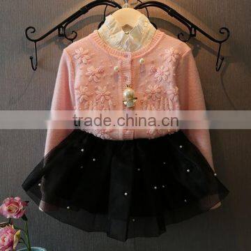 2016 Fashion Low Price Low MOQ Color Wool Knitted Sweater Design photo-2