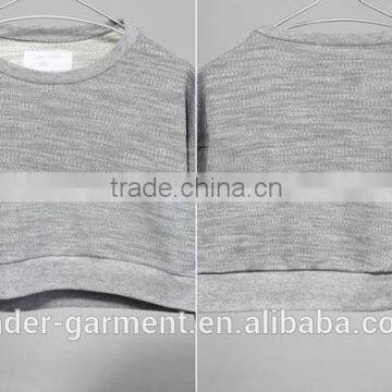 Custom Womens Long Sleeve Sweatshirt, Ladies Crop Top, Crewneck Sweatshirt photo-6